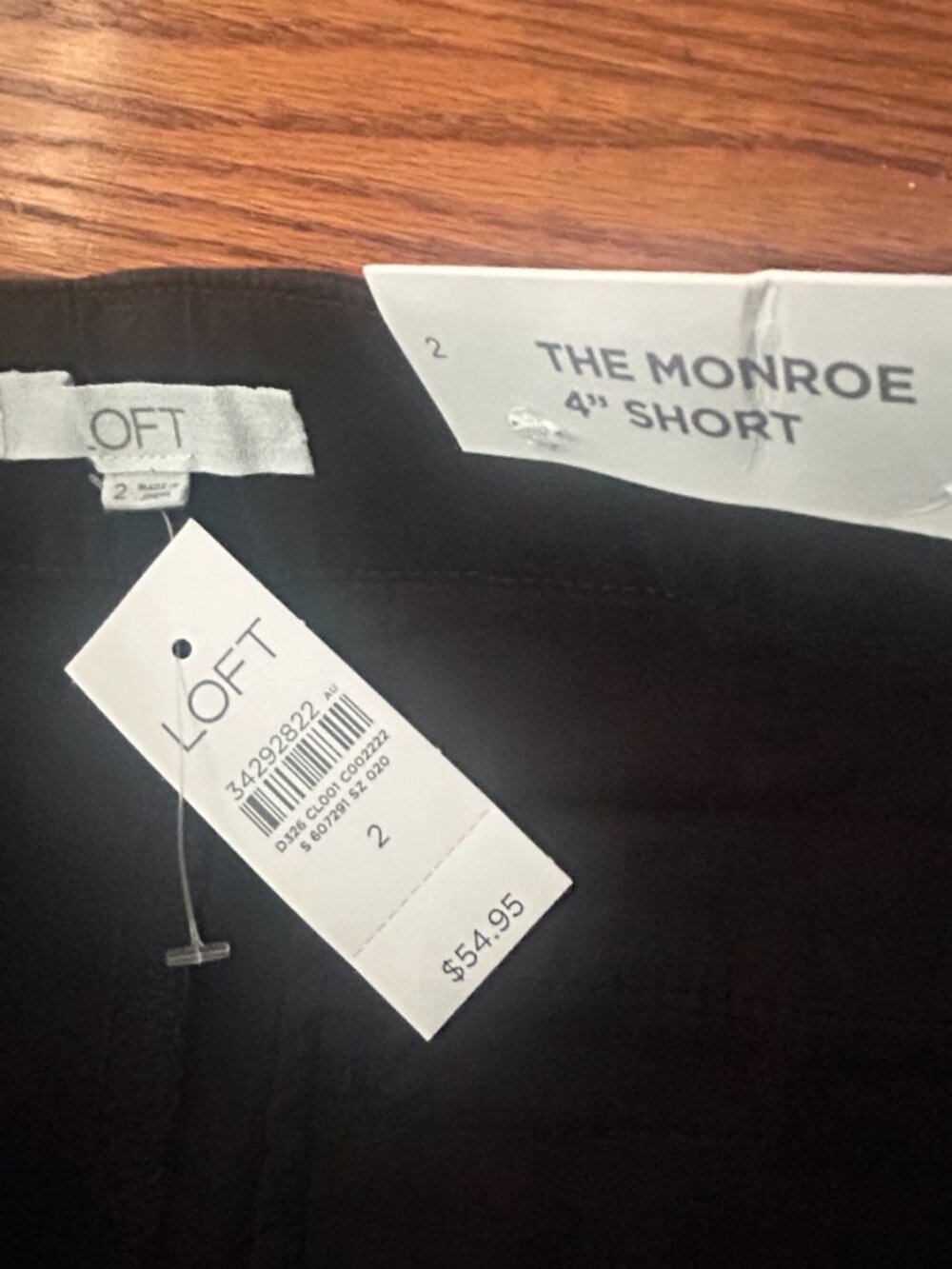 NWT Bundle LOFT Monroe 4” Chino Shorts Women’s Size 2 Two Pair Casual Summer - Picture 11 of 15